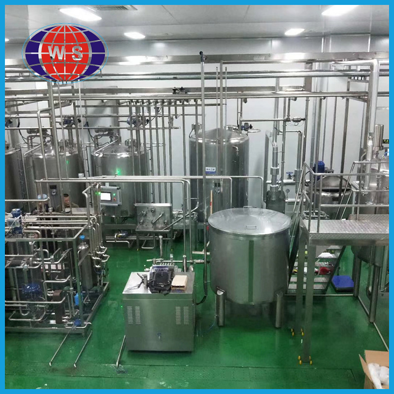 Milk Beverage производственная линия Full Set Yogurt Beverage оборудование Juice Processing оборудование Dairy Sterilization Machine