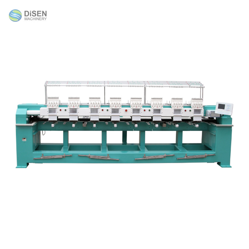 böyük computer flat embroidery qurğu 8-head flat embroidery qurğu multi-head computer flat embroidery qurğu 8-head böyük electronic control flat embroidery qurğu