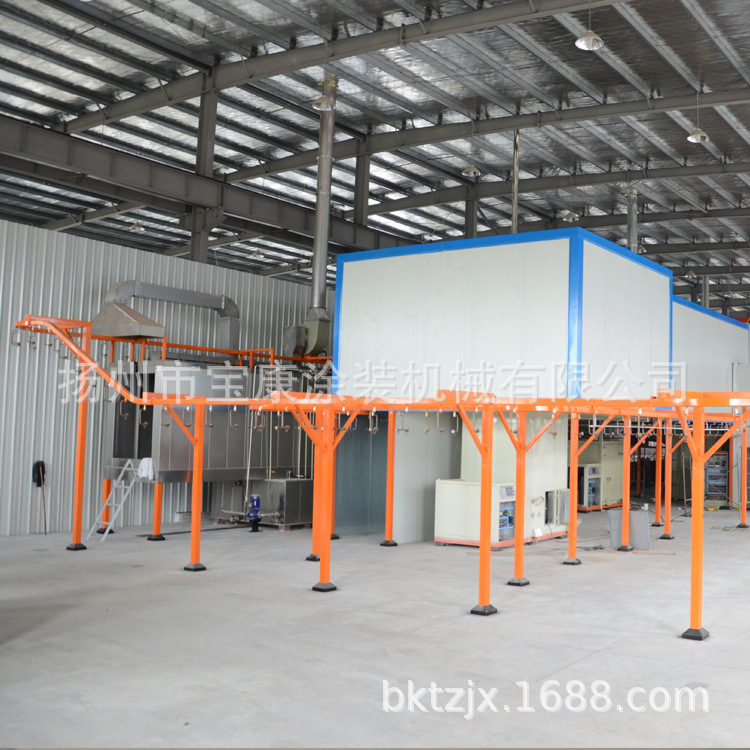Design and manufacture of Electrostatic spraying spray booth spray production line powder coating equipment