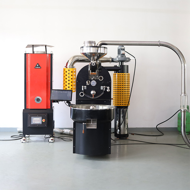 YOSHAN coffee raw bean roasting machine commercial coffee roasting machine factory direct cafe food roasting machine