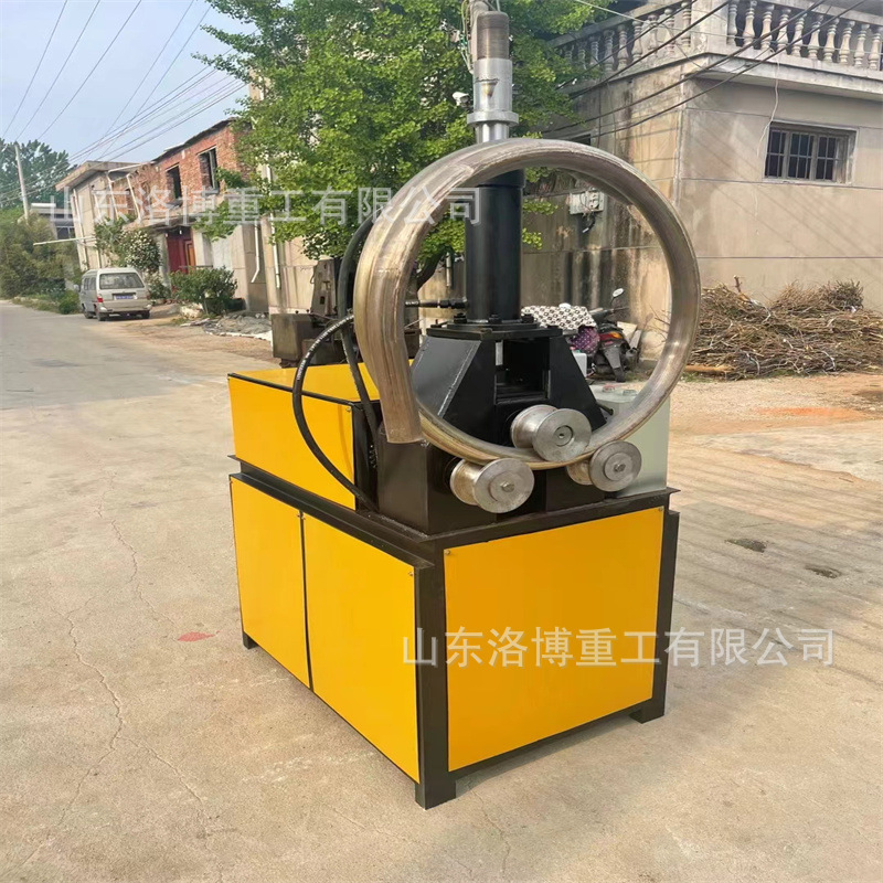 Electric pipe bending machine for square and round tubes