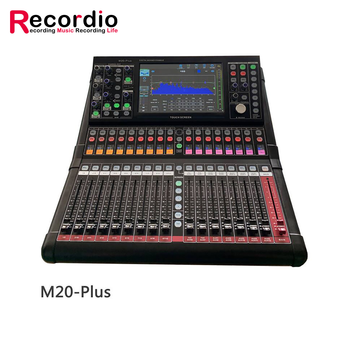 GAX-MZ20 LIVE stage Conference digital mixer with balanced digital recording large display mixer