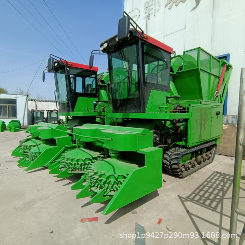 Corn Stalk yaşıl Storage qurğu, böyük Agricultural Forage Harvester, Crawler-növ yaşıl Storage qurğu