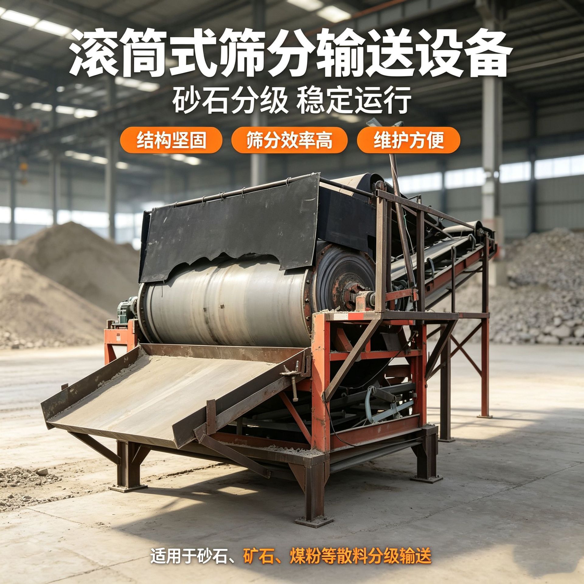 Permanent magnet separator, iron ore drum magnetic separator, small wet magnetic separator, high-power water-based magnetic separation equipment manufacturer