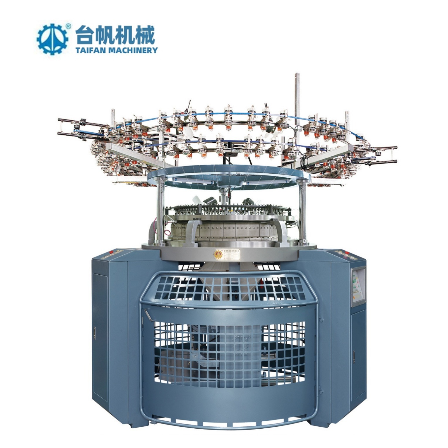 Taifan Single-Sided Knitting Circular Machine Single-Sided Towel Machine Textile Machinery Ribbed Knitting Machine Knitting Machinery Hot Sale