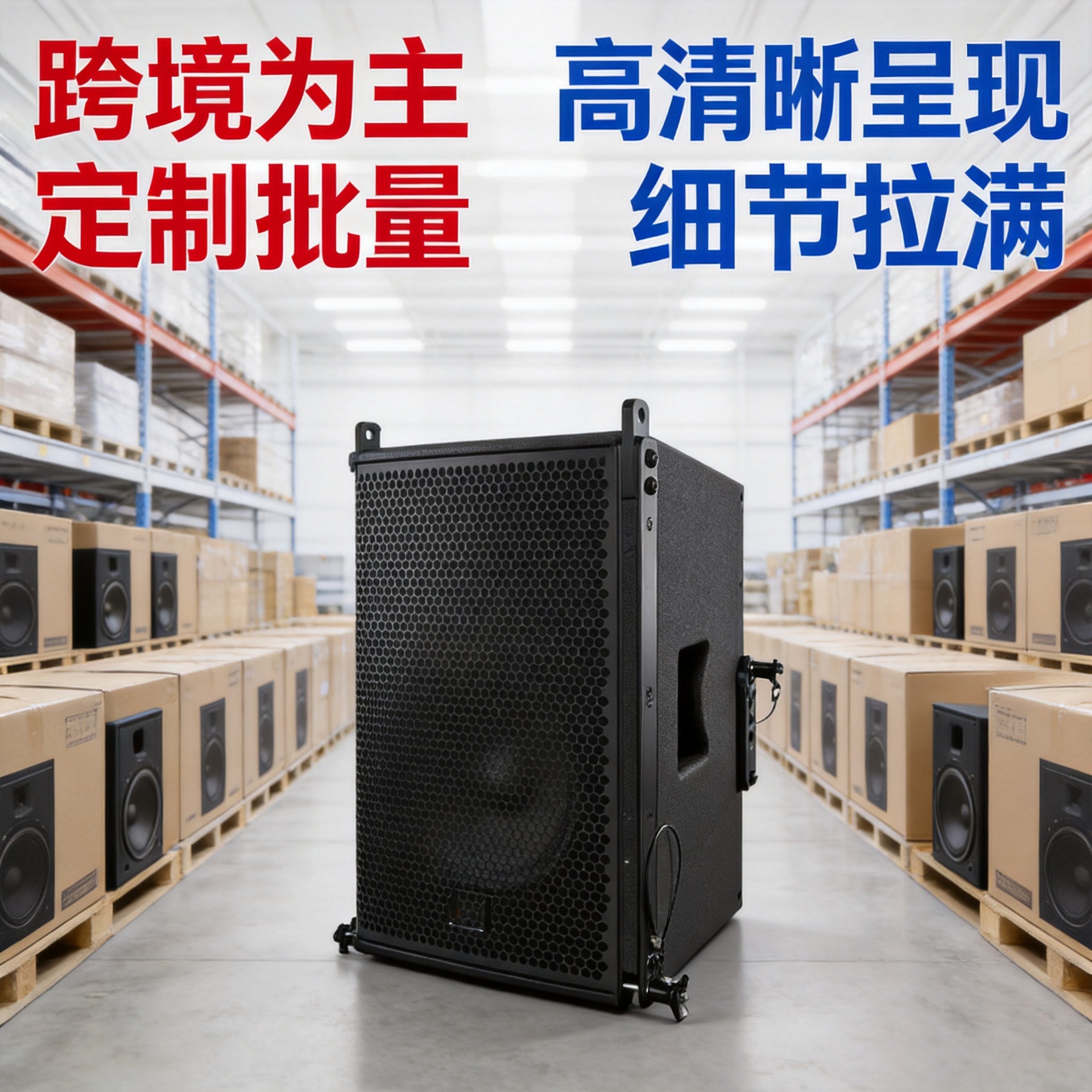 Professional səhnə audio system tək 10inch neodymium passive line array speaker, daşınan və durable