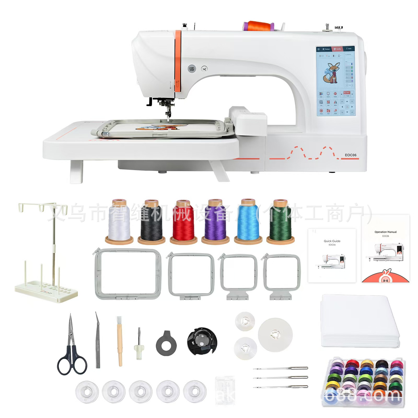 ixrac topdan Fully Automatic ev Embroidery qurğu Computer Embroidery qurğu böyük Size Logo Commercial Embroidery qurğu Garment Embroidery