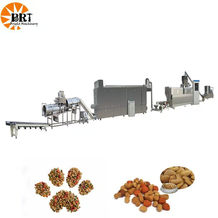 fərdi 500Kg/H Pet Food Extruder qurğu Dog Food Monkey Food Rabbit Food Ant Feed istehsal xətti