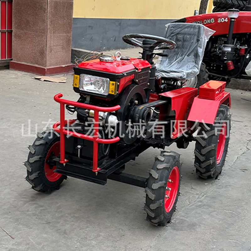 12-Horsepower Mini Tractor, kiçik 15-Horsepower Agricultural Four-Wheel Drive Tractor, Orchard…