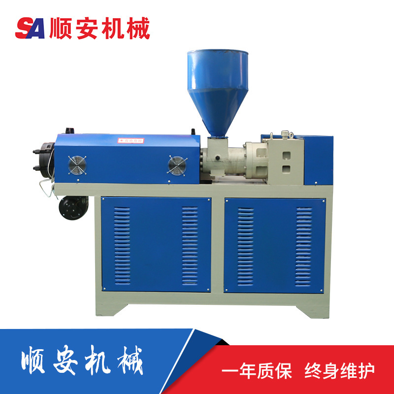 plastik Extruder tək Screw Sj45/50 istehsal xətti Pvcpp Pipe Profile Extrusion qurğu Bead-Pulling Tube qurğu