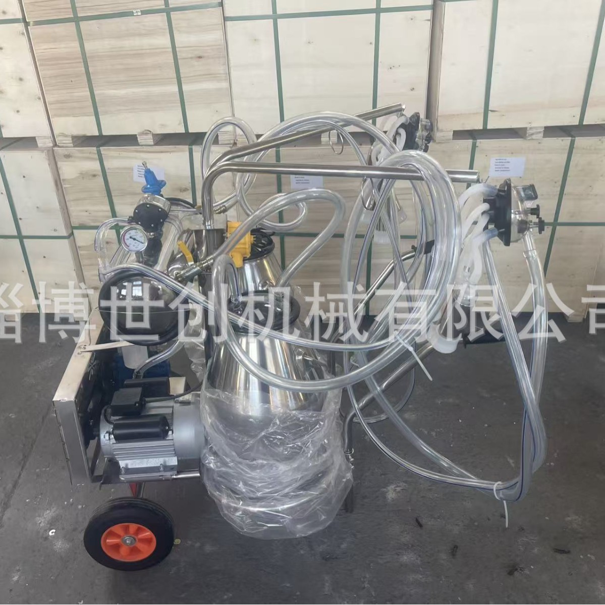 In-Stock Milking Machines, Cow Milking Machines, Vacuum Milking Machines, Cattle və Sheep Milking avadanlıq, Double-Tub Milking maşın avadanlığı
