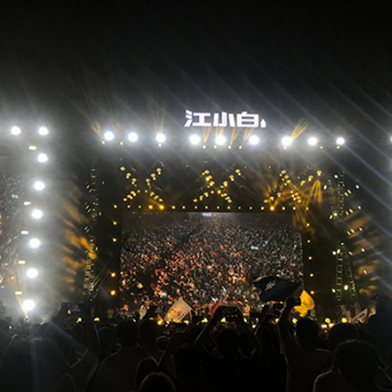 Installation of waterproof full-color LED screens for indoor and outdoor use, high…